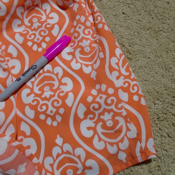 CROWN & IVY Drawstring Waist 3/4 Sleeve Tunic Dress/Cover-Up - Picture 7 of 8